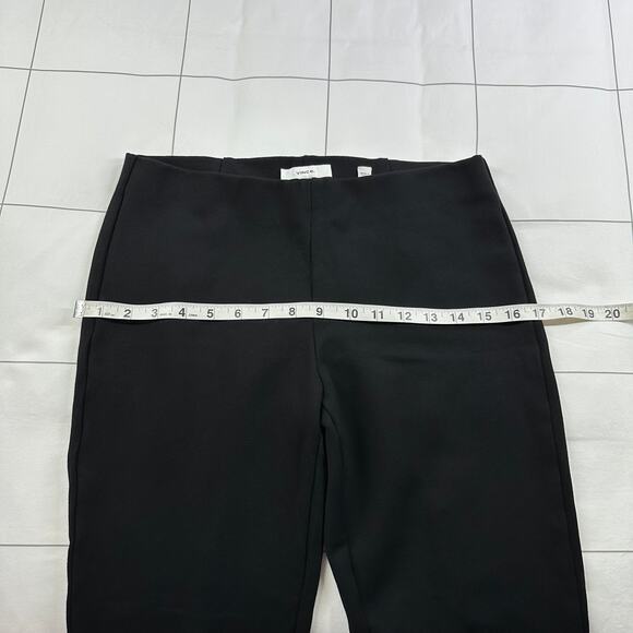 Vince Leggings Womens Medium Black Pull On Classic Stretch Ponte Knit Minimalist - Picture 8 of 12